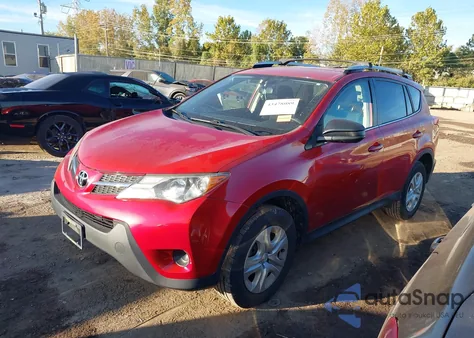 2014 Toyota Rav4 Le from USA, damaged, VIN JTMBFREV4ED068737